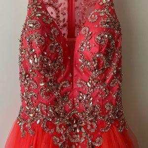 Coral Dress for Prom/Gala/Ball Gown